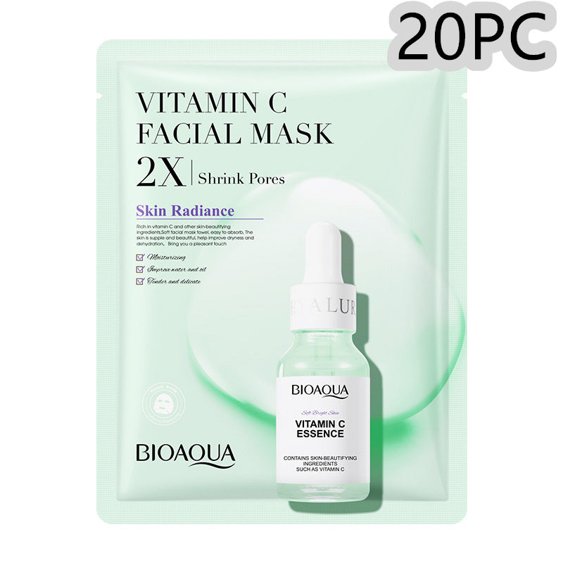 Collagen Firming Moisturizing Face Mask with Hyaluronic Acid Serum