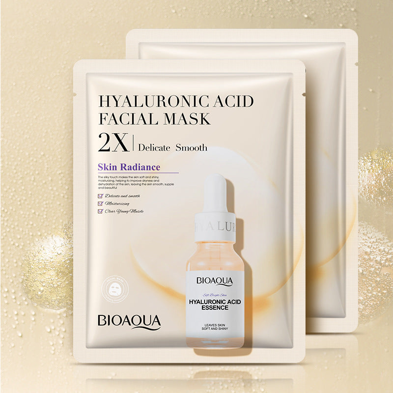 Collagen Firming Moisturizing Face Mask with Hyaluronic Acid Serum