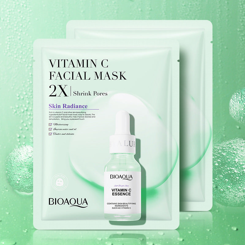 Collagen Firming Moisturizing Face Mask with Hyaluronic Acid Serum