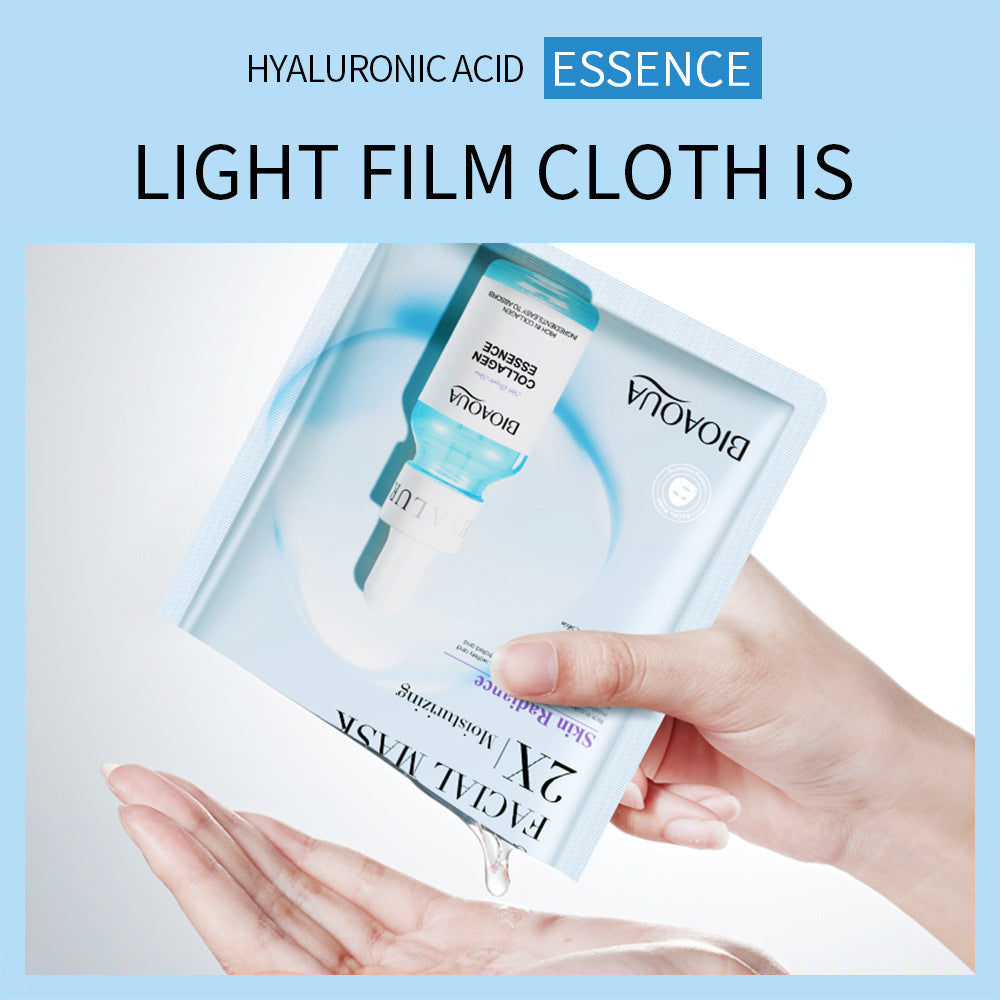 Collagen Firming Moisturizing Face Mask with Hyaluronic Acid Serum