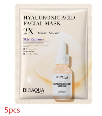 Collagen Firming Moisturizing Face Mask with Hyaluronic Acid Serum