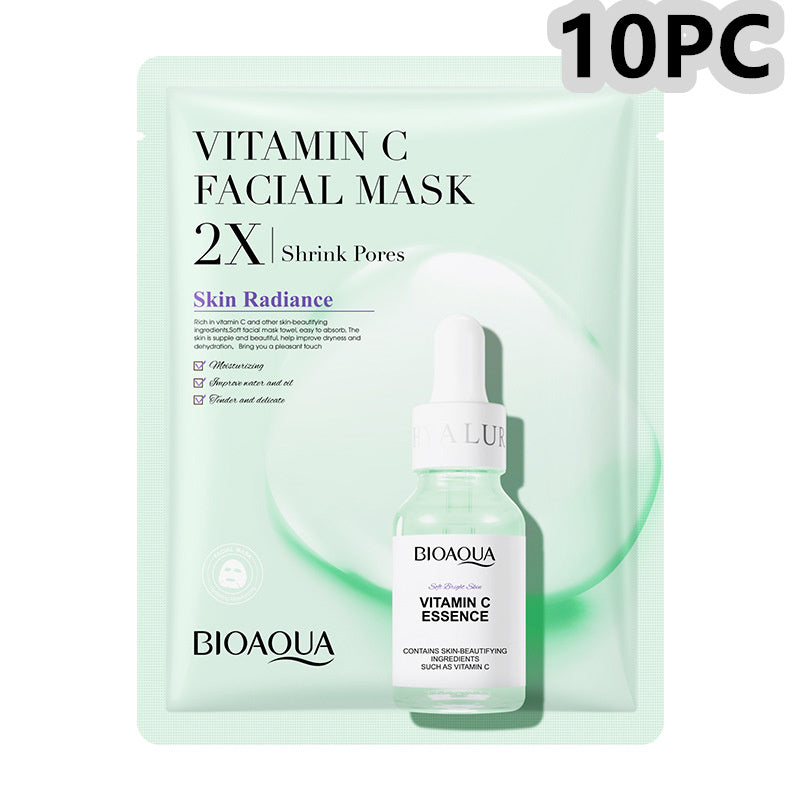 Collagen Firming Moisturizing Face Mask with Hyaluronic Acid Serum
