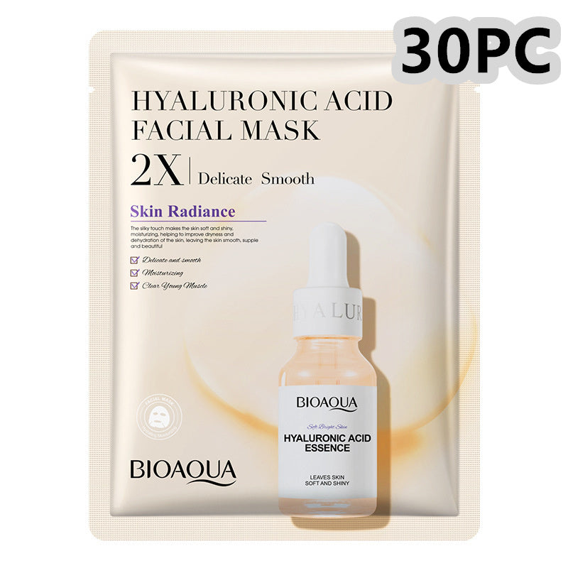 Collagen Firming Moisturizing Face Mask with Hyaluronic Acid Serum