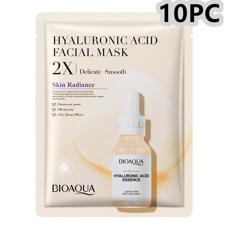 Collagen Firming Moisturizing Face Mask with Hyaluronic Acid Serum
