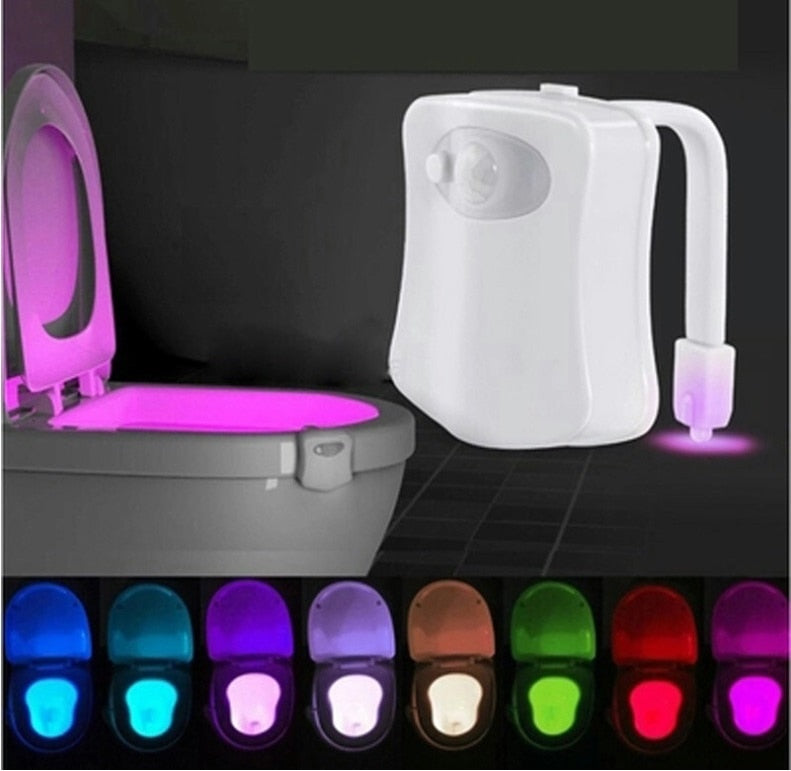 Potty Training - Elderly & Home Care , Child Safety - Assisted Living , Handicap , Hospital LED Toilet Night Light LED Night Time Toilet Light - by ZsaZsa Rivera
