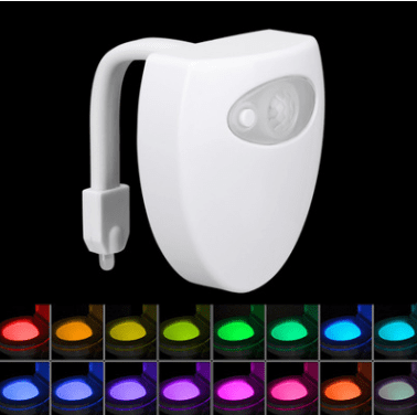 Potty Training - Elderly & Home Care , Child Safety - Assisted Living , Handicap , Hospital LED Toilet Night Light LED Night Time Toilet Light - by ZsaZsa Rivera