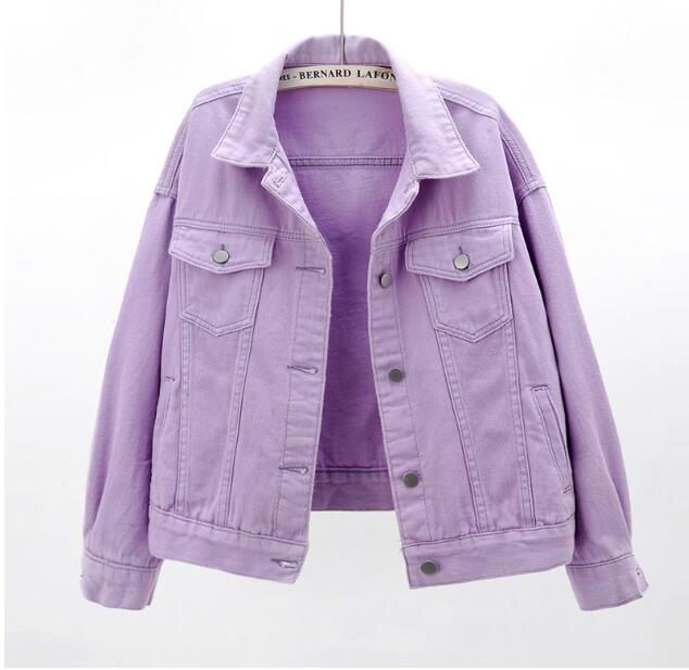 Women Denim Vintage Retro Cotton California Jacket