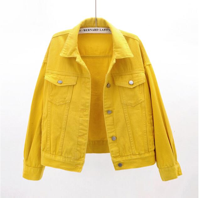 Women Denim Vintage Retro Cotton California Jacket