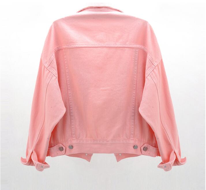 Women Denim Vintage Retro Cotton California Jacket