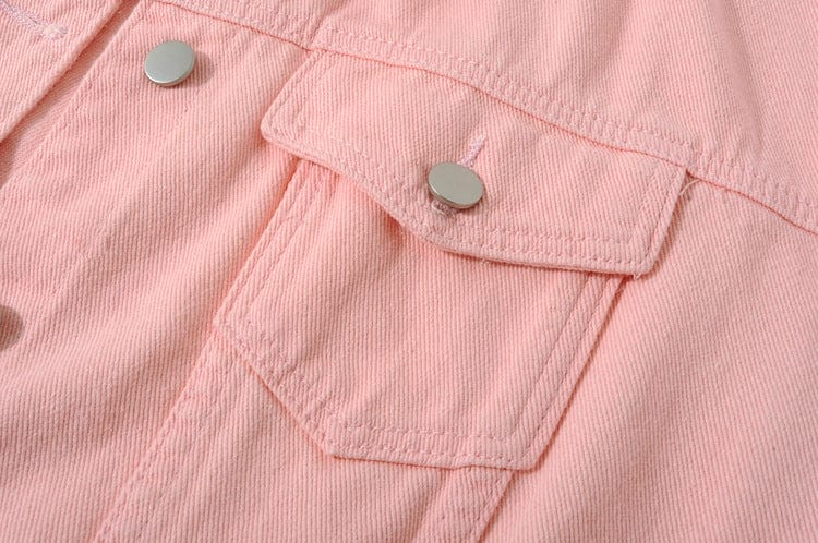 Women Denim Vintage Retro Cotton California Jacket