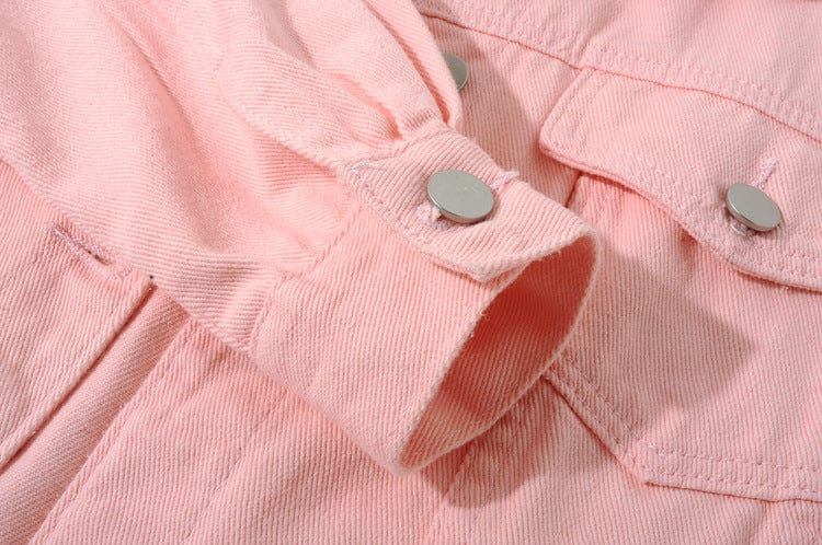 Women Denim Vintage Retro Cotton California Jacket