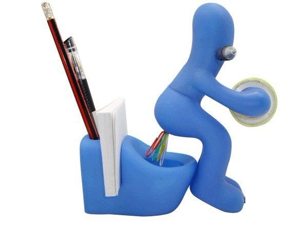 Tape & Business Card Holder Office Supply Office Gift Item - Desk Pal - College Pal - by ZsaZsa Rivera