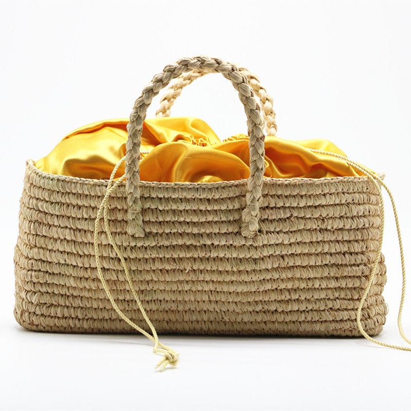 Urban Living Simple Straw Bag