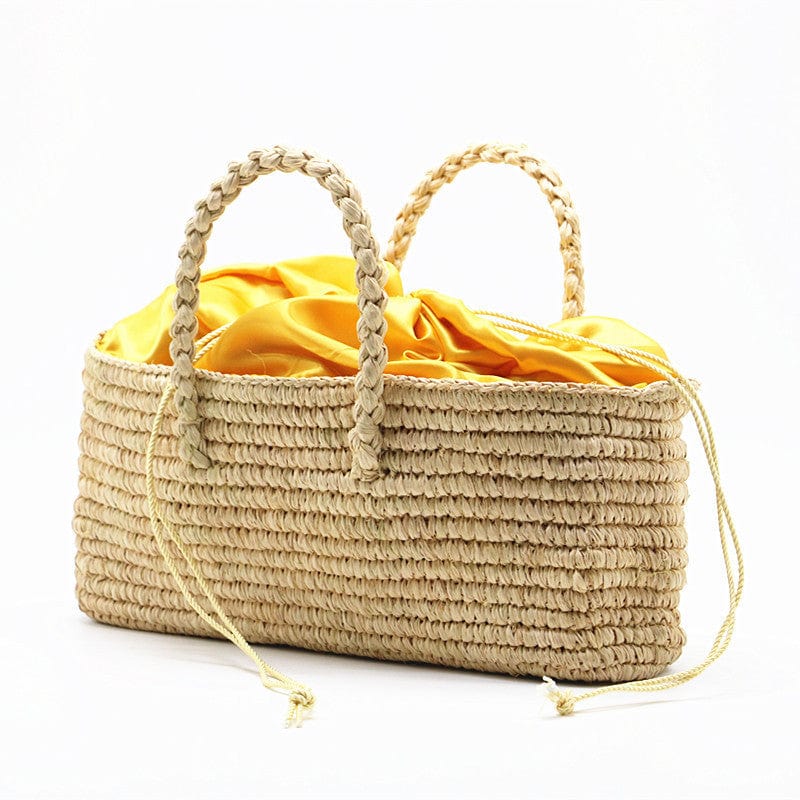 Urban Living Simple Straw Bag