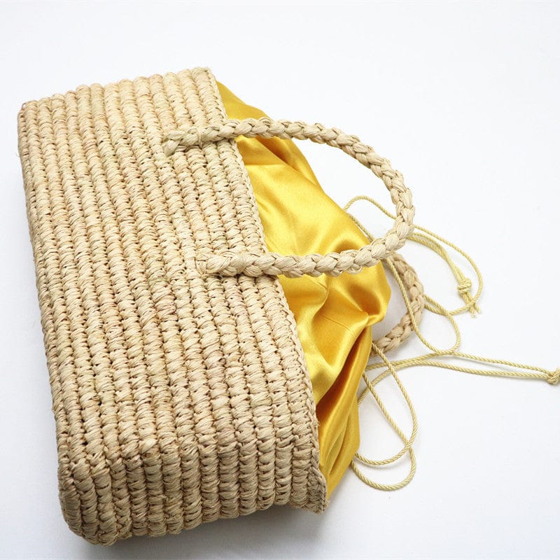 Urban Living Simple Straw Bag
