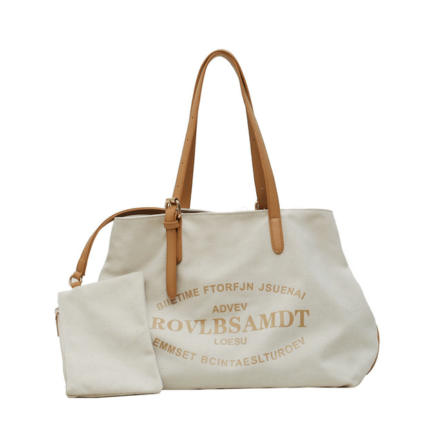 Urban Canvas Shoulder Bag with Neseser