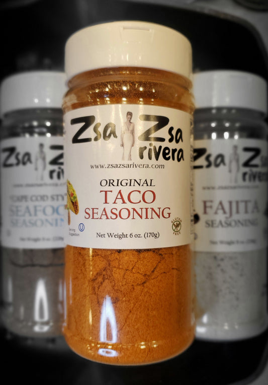 Taco Seasoning by ZsaZsa Rivera 8oz Made in US