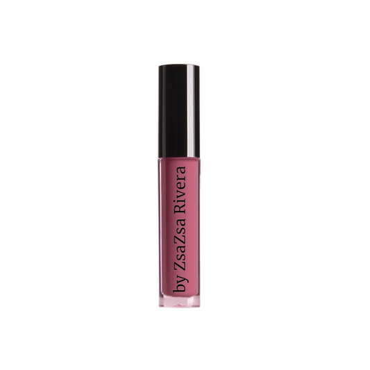 Raspberry Lip Gloss - vibrant berry-colored lip gloss with a glossy finish in a sleek tube, providing long-lasting hydration and a non-sticky texture.
