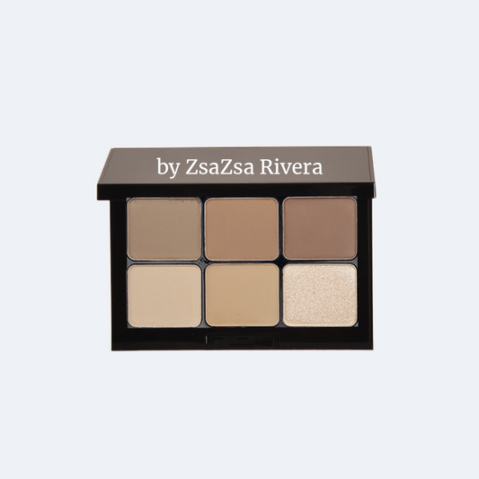 Matte Eyeshadow Palette featuring neutral and bold colors