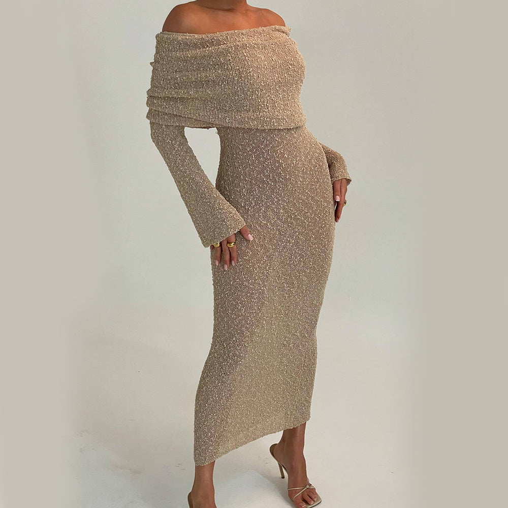  Knitted Sexy Maxi Dress Unique 