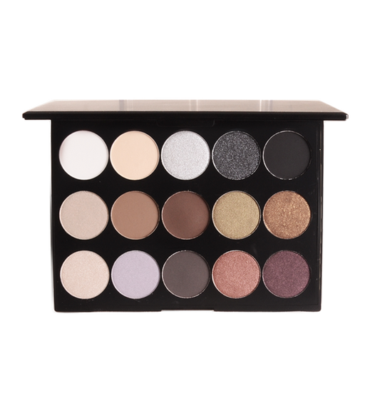 15 Shade Eyeshadow Palette - Smoky