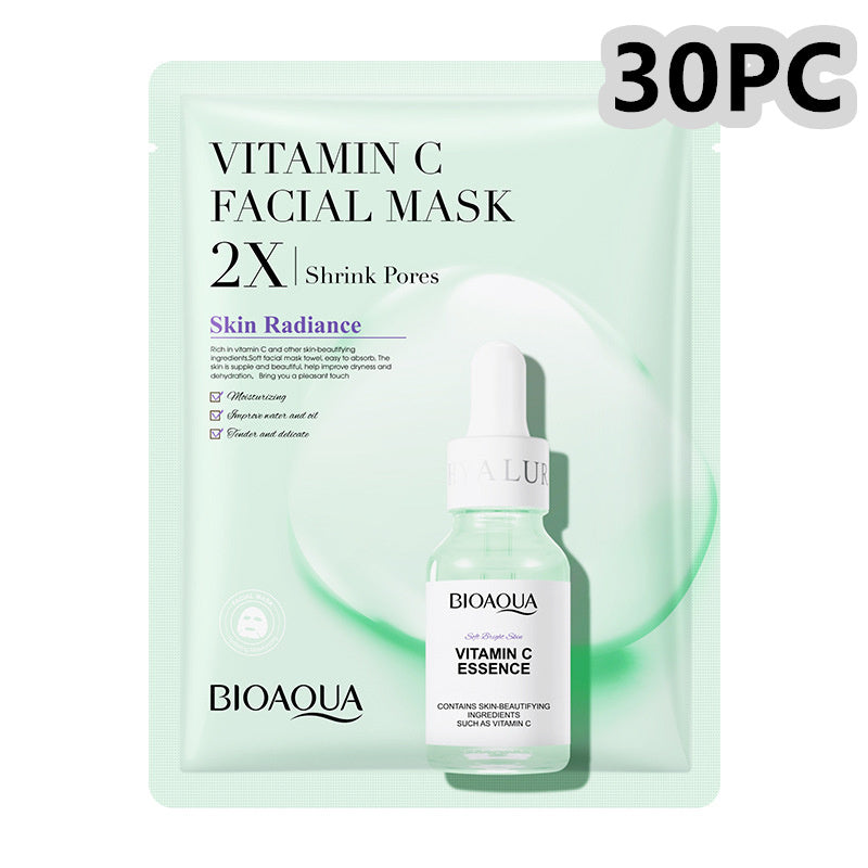 Collagen Firming Moisturizing  Face Mask with Hyaluronic Acid Serum