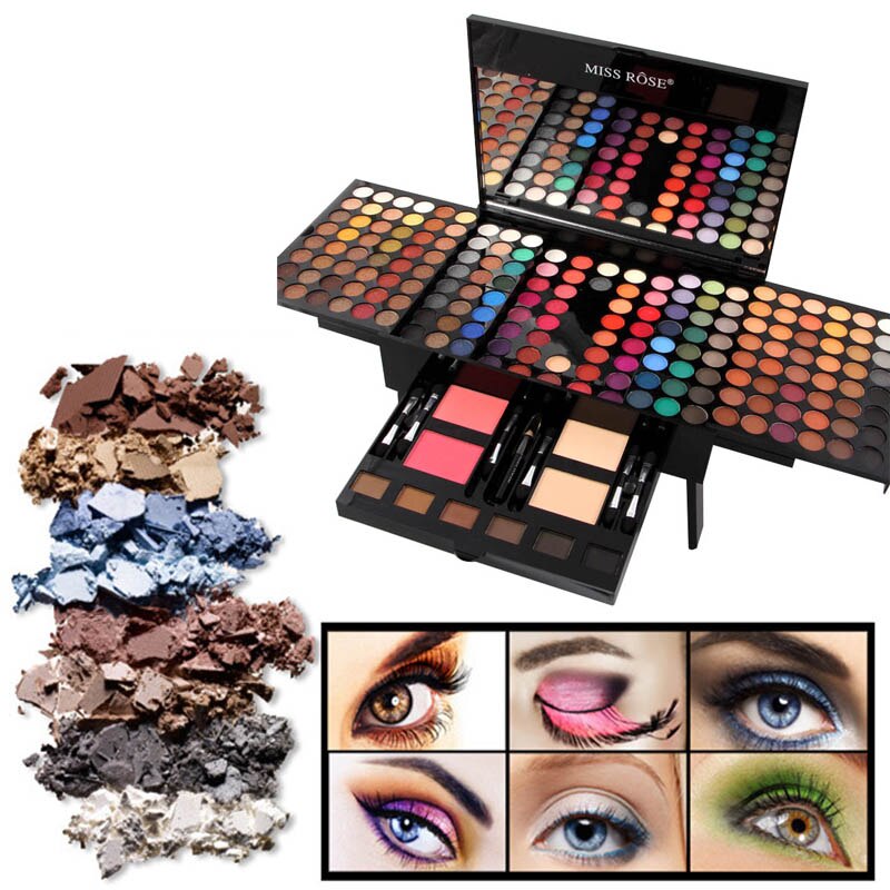 Exclusive 180 Color Eyeshadow Set Piano Box Make up