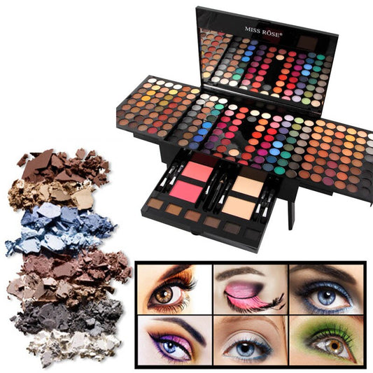 Exclusive 180 Color Eyeshadow Set Piano Box Make up