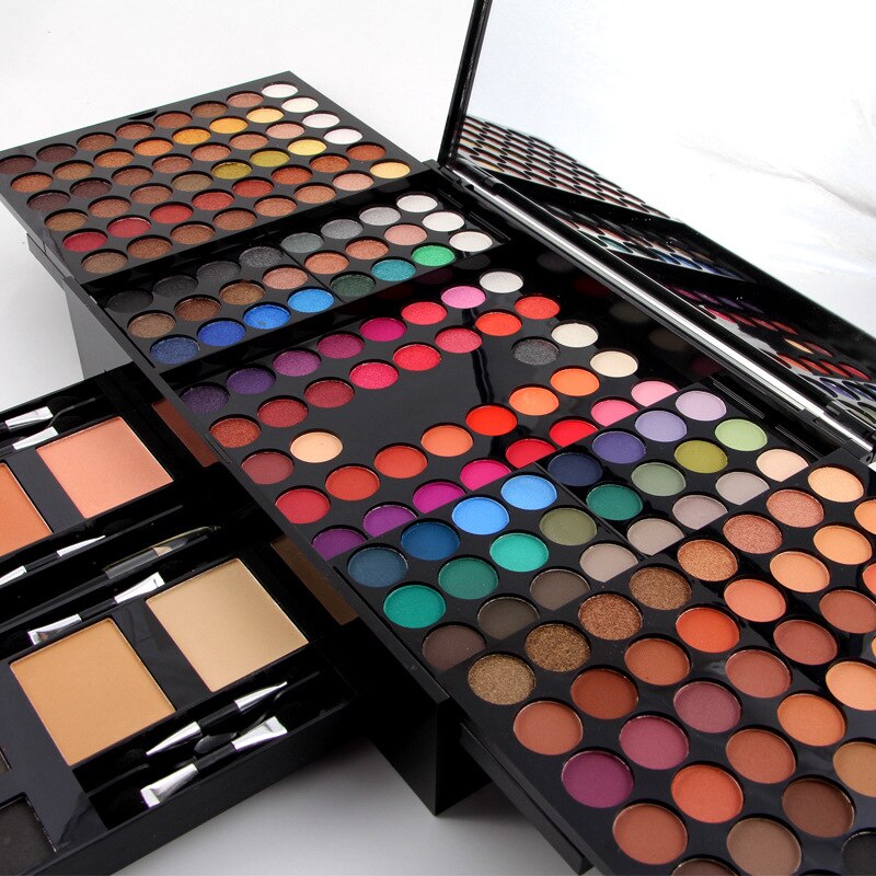 Exclusive 180 Color Eyeshadow Set Piano Box Make up