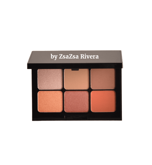 by ZsaZsa Rivera  " Fall 2023 " Collection   Warm Eyeshadow Palette - by ZsaZsa Rivera