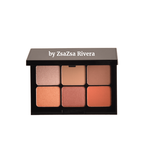 Mini Eyeshadow Palette with a variety of vibrant and neutral shades,